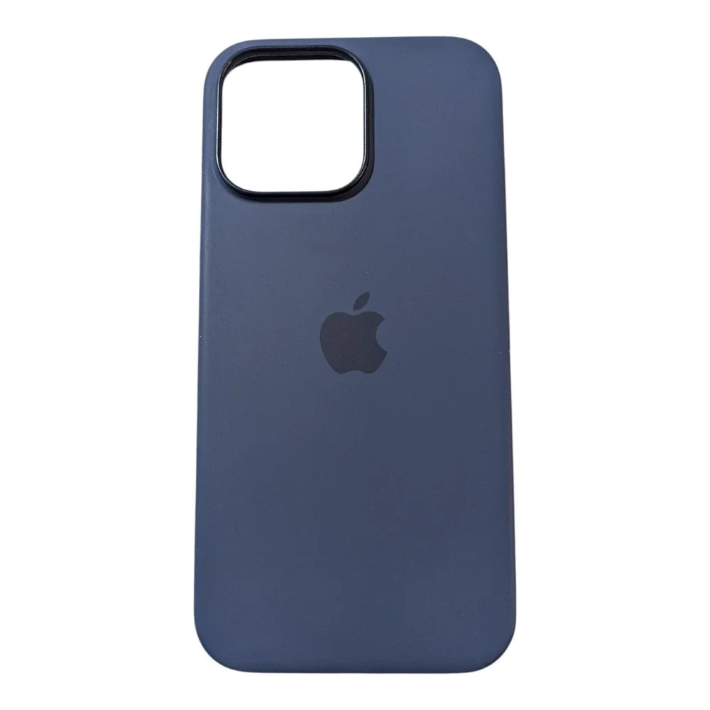J3-Poly Apple Silicone Case with MagSafe for iPhone 16‎ Pro Max Denim